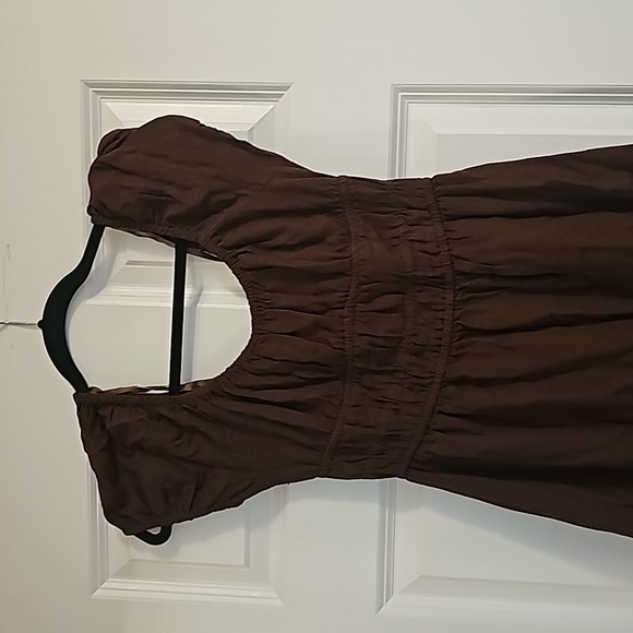 sim & sam Dresses & Skirts - Brown flowy long dress